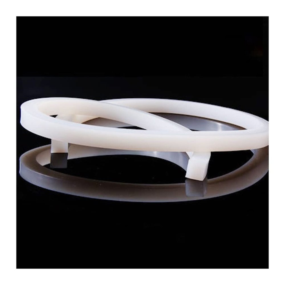 MOZTO Square Solid Silicone Rubber Seal Strip Heat Resistance, for Home Improvement Sound Insulation Seal (Color : 10M, Size : 3mm x 3mm)