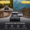 Fitcamx Front 2K+Rear 1080P Dash Cam Adapts for Jaguar F-Pace 2022-2026 (Model 6321) P250 P340 P400 R-Dynamic S SVR X761, Dual HD Video, OEM Style, WiFi & APP, Loop Recording, G-Sensor, 64GB Card view 2