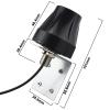 5dBi Waterproof WiFi Antenna 2.4GHz 5.8GHz Outdoor Omnidirectional Antenna Wall Mount MIMO RP-SMA Antenna for WiFi Router Hotspot Security IP Camera WiFi Adapter Video Surveillance Monitor Antenna view 4
