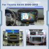 5GHz WiFi 2+64G Android Car Radio for 2006-2012 Toyota RAV4, 10.1'' Touchscreen Bluetooth Radio with Wireless CarPlay Android Auto, GPS Navigation, Mirror Link, HiFi, FM RDS, SWC view 2
