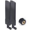 5G Antenna Foldable 600-6000Mhz 12dbi Omni Antenna 5G LTE SMA Male WiFi 3G 4G GSM Aerial High gain Compatible with Verizon T-Mobile Router, Hotspot Gateway, Cellular Trail Camera IoT Devices Pack of 2 view 1