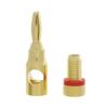 Cable Central LLC (5 Pack) Banana Plug for Speaker Cable, Brass, Black and Red, 2 Piece view 3