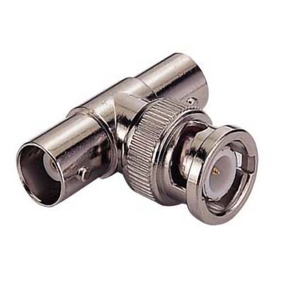 Cable Central LLC (5 Pack) BNC T-Connector, BNC Male to Dual BNC Female