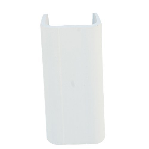 Cable Central LLC (5 Pack) 1.25 inch Surface Mount Cable Raceway, White, Joint Cover