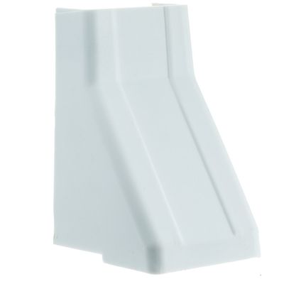 Cable Central LLC (5 Pack) 1.25 inch Surface Mount Cable Raceway, White, Ceiling Entry