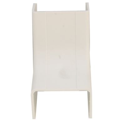 Cable Central LLC (5 Pack) 3/4 inch Surface Mount Cable Raceway, Ivory, Inside Corner/Base