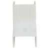 Cable Central LLC (5 Pack) 1.75 inch Surface Mount Cable Raceway, White, Inside Corner/Base view 1