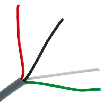 Cable Central LLC (5 Pack) Security/Alarm Wire, Gray, 22/4 (22AWG 4 Conductor), Stranded, CM/Inwall Rated, Pullbox, 500 Feet
