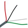 Cable Central LLC (5 Pack) Security/Alarm Wire, Gray, 22/4 (22AWG 4 Conductor), Stranded, CM/Inwall Rated, Pullbox, 500 Feet view 1