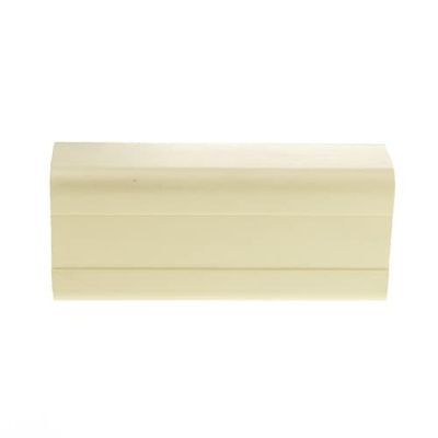Cable Central LLC (5 Pack) 1.75 inch Surface Mount Cable Raceway, Ivory, Joint Cover
