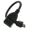 Cable Central LLC (5 Pack) USB OTG Adapter, Male to USB Type A Female, USB On The Go view 1