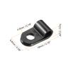 Rebower R-type Cable Clips Wire Management Clamp, [for Keeping Wire Neat ] - Nylon / 0.2-inch/Black / 30 Pcs view 2