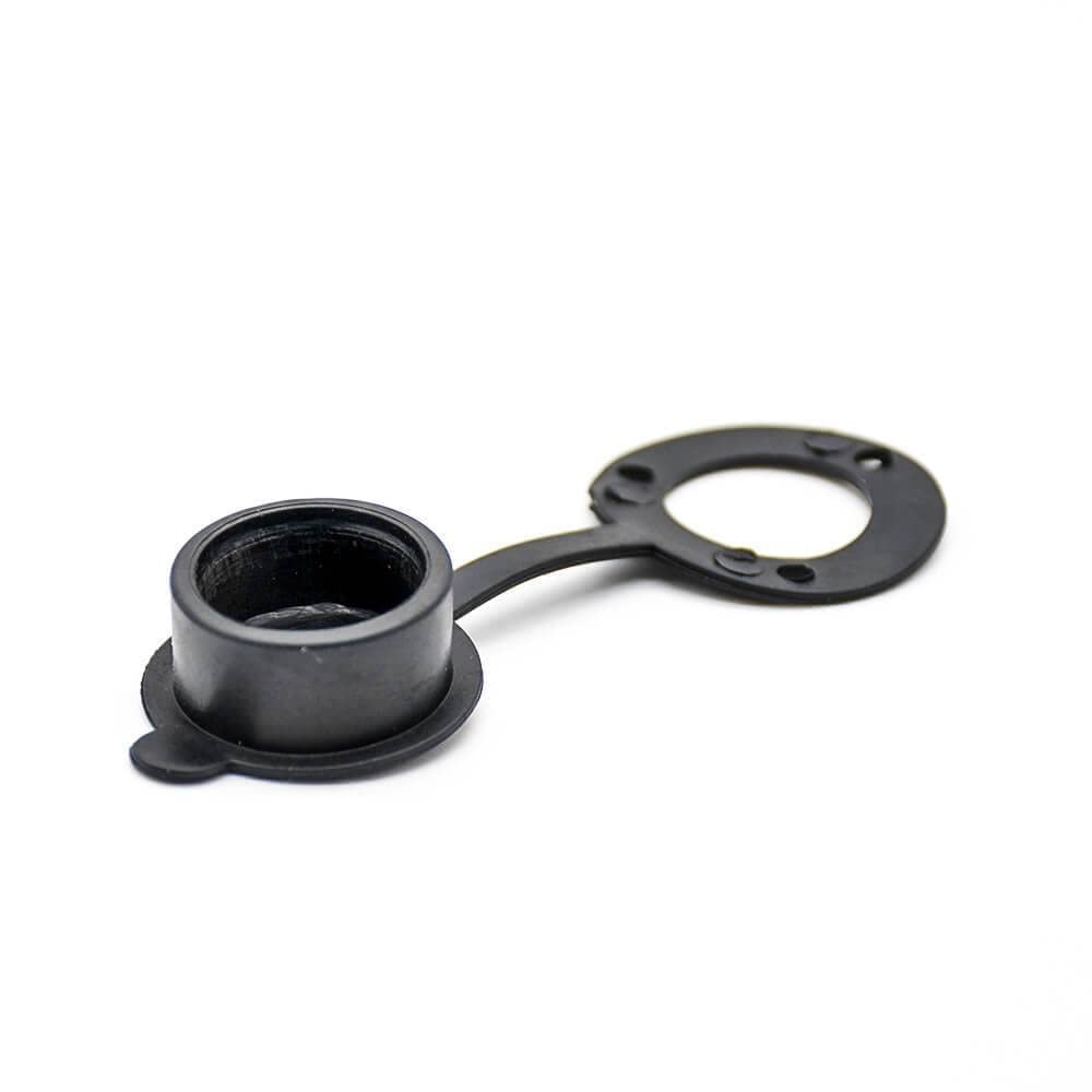 30PCS GX20 Plastic Dust Cover Black Aviation Accessories