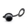 30PCS GX20 Plastic Dust Cover Black Aviation Accessories view 2