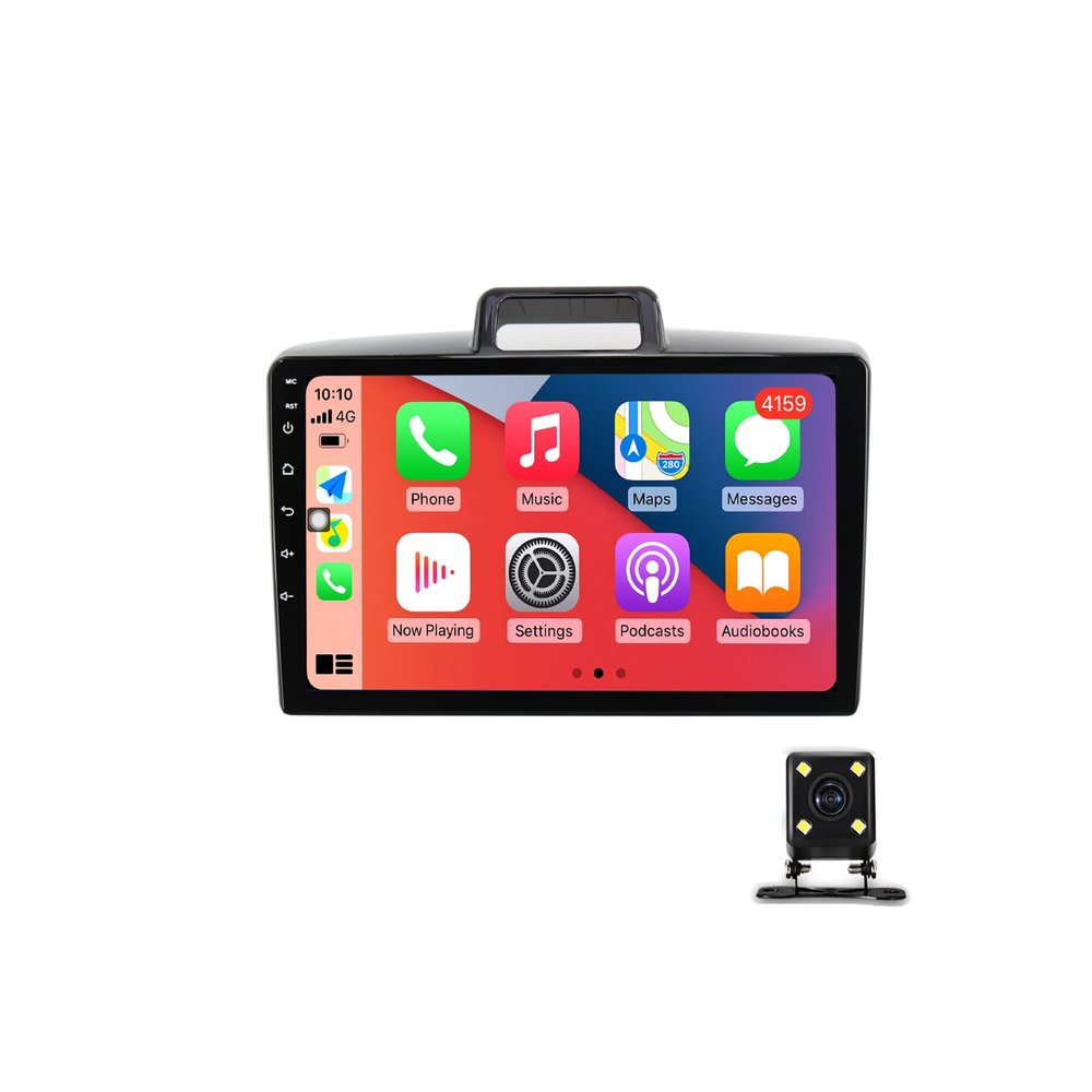 ZEARLY Double Din Car Stereo Navigation 9 Inch Touch Screen GPS Car Audio Android in-Dash Head Unit for Toyota Corolla Axio 2015-2017 with 4G LTE/SWC/Carplay/DSP,M500s