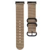 Military Ballistic Nylon Strap Replacement for Fitbit Versa 4/Versa 3/Sense/Sense 2 Watch Bands, Soft Woven Nylon Wristband for Versa 4 Bracelet for Men (Kahki) view 1