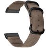 Military Ballistic Nylon Strap Replacement for Fitbit Versa 4/Versa 3/Sense/Sense 2 Watch Bands, Soft Woven Nylon Wristband for Versa 4 Bracelet for Men (Kahki) view 4