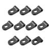 Rebower R-type Cable Clips Wire Management Clamp, [for Keeping Wire Neat ] - Nylon / 0.12-inch/Black / 30 Pcs view 1