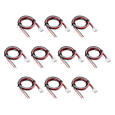 Rebower 10Pcs 2S Female-XH 3Pins Balance Extention Lead Wire for Lipo 26AWG