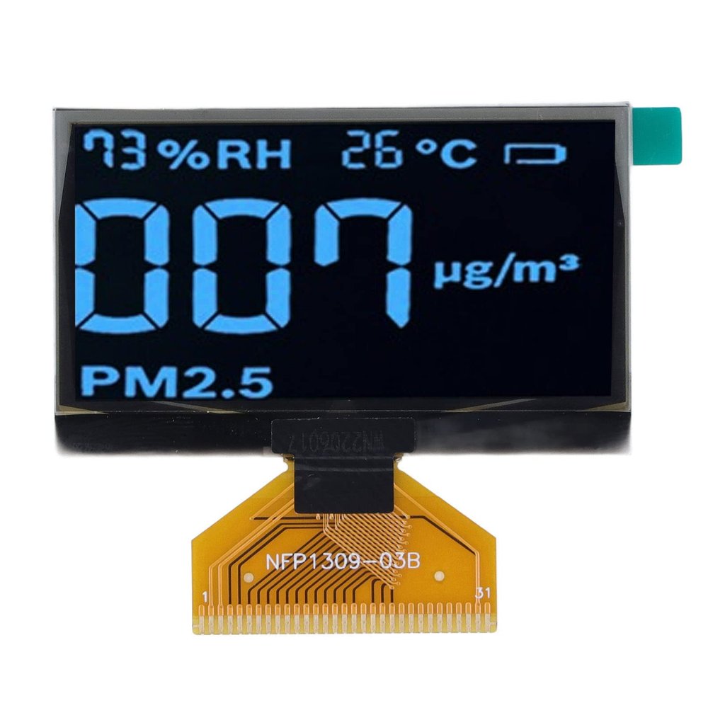 SSD1309 Display Board 2.42in SSD1309 Screen Module 123x32 Organic Light Emitting Diode Display Module Replacement (Blue)