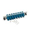 BISMON 8 pcs Duplex LC Adapters Plate LGX Footprint Fiber Patch Panel Loaded 16 Fiber Ports Couplers ODF Enclosure Rack Mount - LC UPC Blue Color Compatible with Singlemode 9/125um 1.25G/10GB view 2