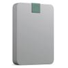 Seagate Ultra Touch HDD 5TB External Hard Drive - 15mm, Pebble Grey, Post-Consumer Recycled Material, and Mylio, Rescue Services (STMA5000400) view 1