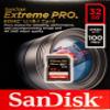SanDisk 32GB Extreme Pro SDHC UHS-I Card Works with Fujifilm Mirrorless Camera X-H2 & X-H2S (SDSDXXO-032G-GN4IN) Class 10 U3 Bundle with (1) Everything But Stromboli 3.0 Micro & SD Memory Card Reader view 2