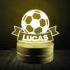 Personalized Soccer Night Light - Custom Name LED Night Lamp - Perfect Night-Time Companion for Comfort and Sweet Dreams - Unique Gift for Birthdays, Holidays, and Special Occasions view 1
