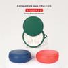 2 Pack DAYJOY Soft Silicone Protective Case Cover Compatible with Anker SoundCore Sleep A10 Earbuds, Protective Skin Sleeve with Carabiner (red+Green) view 4