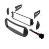 Single DIN Car Stereo Dash Kit Installation for Select 1998 1999 2000 2001 2002 2003 2004 2005 2006 2007 2008 2009 2010 Volkswagen Beetle (Dash Kit + Harness) view 1