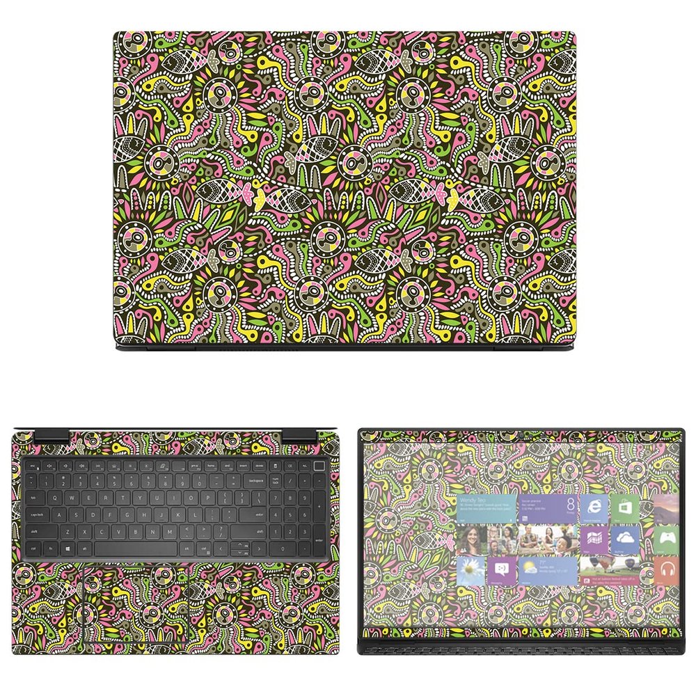 Decalrus - Protective Decal Sticker for The Dell Latitude 3000 3520 (15.6" Screen) case Cover wrap DElatitude15_3520-250