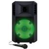 ION Audio - Power Glow 300 Rechargeable Battery Powered Bluetooth Speaker System with LED Lights and Built-in Handles and Wheels, 300-Watt Sound System (Renewed) view 1