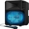 ION Audio - Power Glow 300 Rechargeable Battery Powered Bluetooth Speaker System with LED Lights and Built-in Handles and Wheels, 300-Watt Sound System (Renewed) view 2