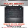 Decalrus - Protective Decal Sticker for The Alienware X15 R2 AWX15R2 (15.6" Screen) case Cover wrap AWx15_AWX15r2-39 view 2