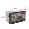 KENWOOD DMX908S EXCELON 6.95 Inch LCD Touchscreen Digital Multimedia Receiver, Wireless Apple CarPlay and Android Auto, Double Din, AM/FM HD Radio, Bluetooth, USB Port, iDatalink Maestro, SiriusXM view 3
