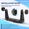Bzumperyz 000-11019-001 Upgrade Gimbal Bracket Mounting Bracket with Knobs for Lowrance HDS-7 Touchscreen Models HDS Gen3, HDS Gen2 Touch, Elite and Hook 7 view 4