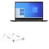 BoxWave Stand and Mount Compatible with Lenovo IdeaPad Flex 5 (14 in - 81X1) - Pocket Aluminum Stand 3-in-1, Portable Multi Angle Viewing Riser - Metallic Silver view 1