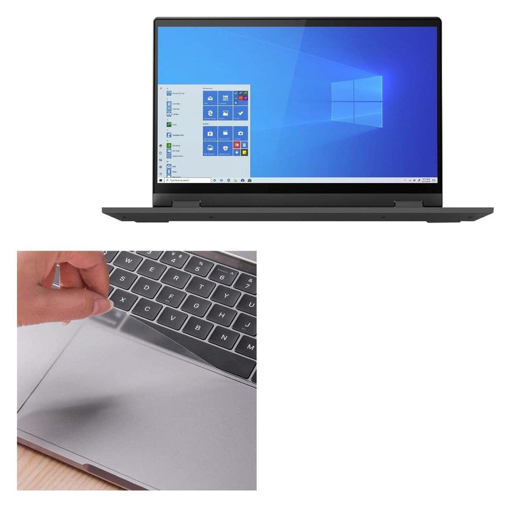BoxWave Touchpad Protector Compatible with Lenovo IdeaPad Flex 5 (14 in - 81X1) - ClearTouch for Touchpad (2-Pack), Pad Protector Shield Cover Film Skin