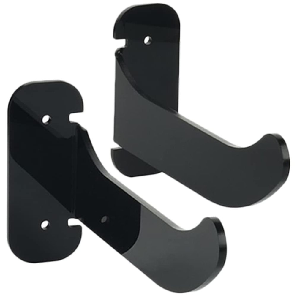 Cabilock 2pcs Acrylic Wall Mounted Yoga Mat Holder for Gym Storage