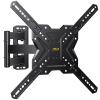 TV Wall Mount for Most 26-60 inch Flat/Curved TVs up to 77lbs, Full Motion Wall Mount TV Braket with Articulating arm Swivel Tilt Extension, Single Stud Corner TV Monitor Mount Max VESA 400x400mm view 1