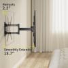 TV Wall Mount for Most 26-60 inch Flat/Curved TVs up to 77lbs, Full Motion Wall Mount TV Braket with Articulating arm Swivel Tilt Extension, Single Stud Corner TV Monitor Mount Max VESA 400x400mm view 4