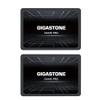 Gigastone SATA SSD 256GB (2-Pack) 2.5 inch SSD 520MB/s Upgrade Laptop PC Memory and Storage PS4 HDD Replacement 2.5" Internal Solid State Hard Drives SATA III SLC Cache 3D NAND Game Pro Performance view 1