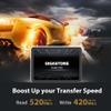 Gigastone SATA SSD 256GB (2-Pack) 2.5 inch SSD 520MB/s Upgrade Laptop PC Memory and Storage PS4 HDD Replacement 2.5" Internal Solid State Hard Drives SATA III SLC Cache 3D NAND Game Pro Performance view 3