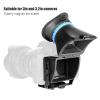 Camera Viewfinder, ST1 3X Amplification Camera Screen Viewfinder for Camera Camcorder with 3in / 3.2in Screen SLR Viewfinder, Black, 3x Amplification Factor view 4