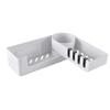 Alipis Adhesive Storage Shelf Bathroom Wall Rack Bath Organizer Adhesive Shelves view 1