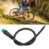 VGEBY Electric Connecting Cable,AC 200V 5 Male E Instrument Extension Cord 0.8 Feet IP65 for E Scooters AC 200V view 3