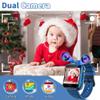 Smart Watch for Kids, Kids Watch with 18 Puzzle Games, 1.83" HD Touch Screen Fitness Tracker Pedometer Sleep Tracker Alarm Clock Flashlight No APP/Phone, 12/24 hr Gift for Kid Christmas Birthday view 3