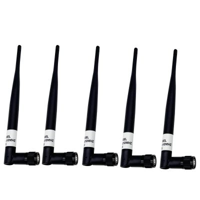 5PCS 90 Degree Whip Antenna 890-910MHZ RP-TNC 3dBi Compatible for Trimble SPS985 986 785 85