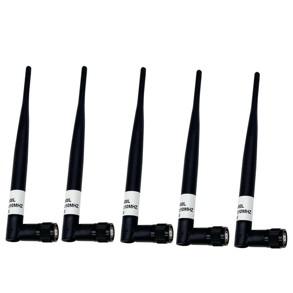 5PCS 90 Degree Whip Antenna 890-910MHZ RP-TNC 3dBi Compatible for Trimble SPS985 986 785 85