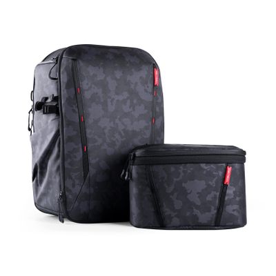 PGYTECH OneMo 2 25L-33L Camera Backpack with Shoulder Bag for 16 Laptop for Photographers, Waterproof DSLR Backpack for Canon/Nikon/Sony, Drone Back for DJI Mini 3 Pro/Mavic 3/ FPV(Olivine Camo)